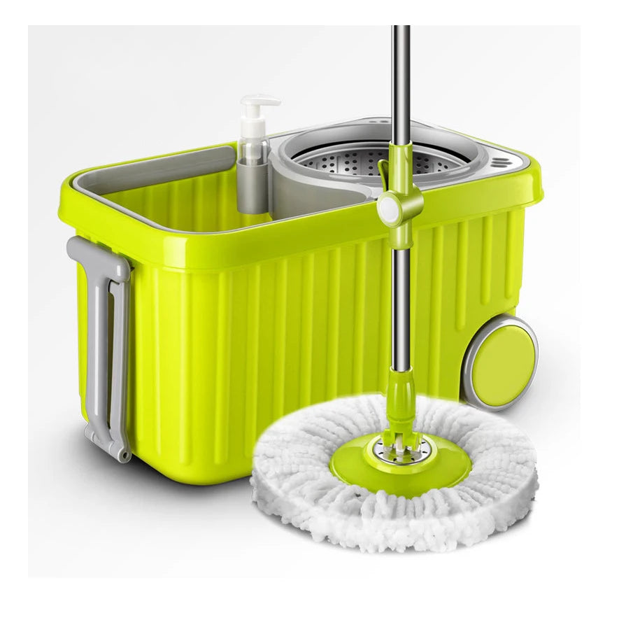 Spin mop and bucket set