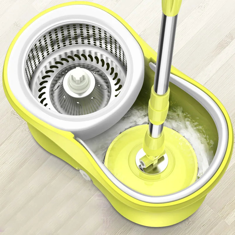 Spin mop and bucket set