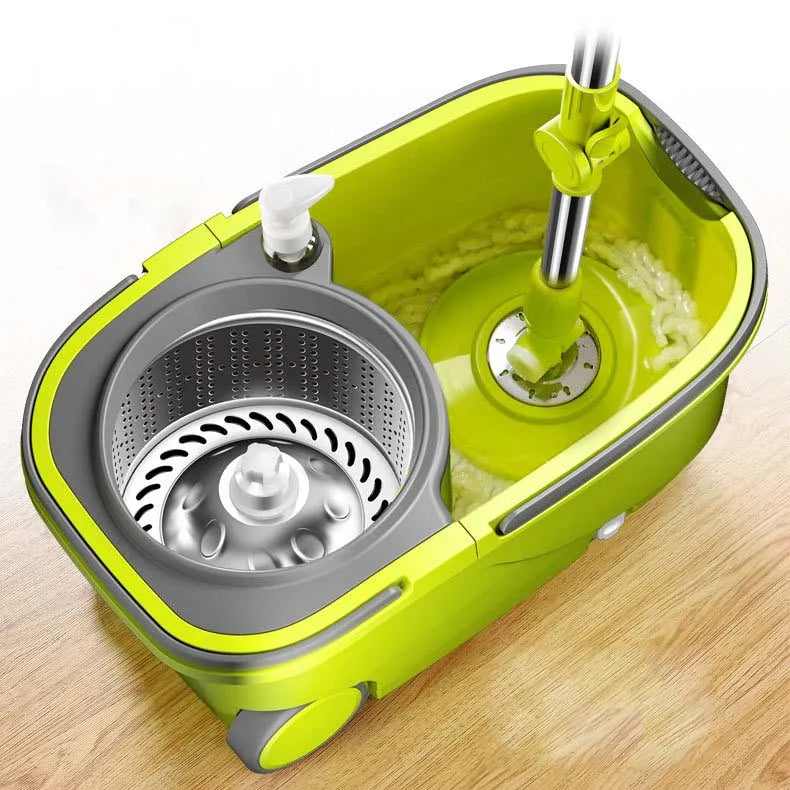 Spin Mop And Bucket Set