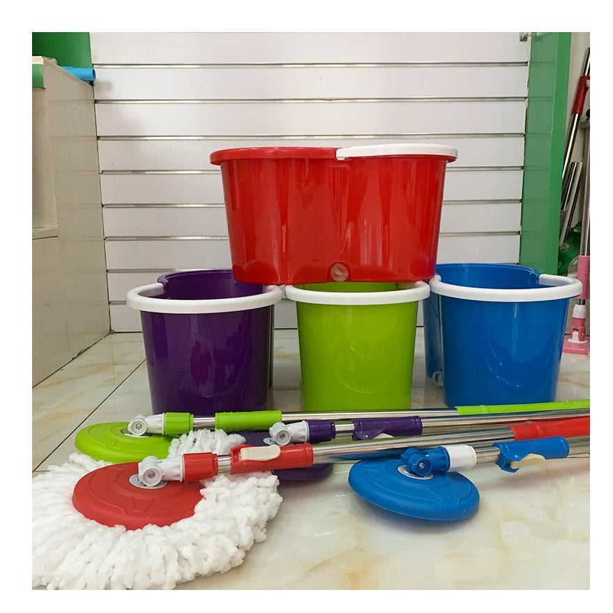 Spin Mop And Bucket Set