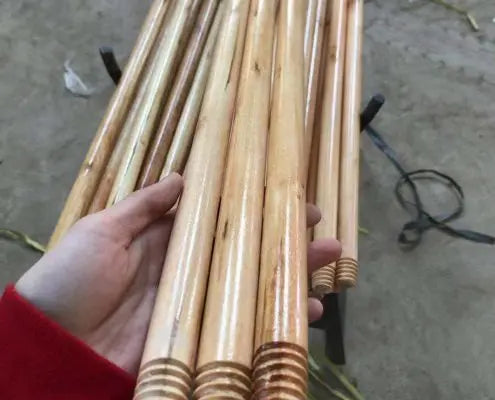 Varnished Broom Stick