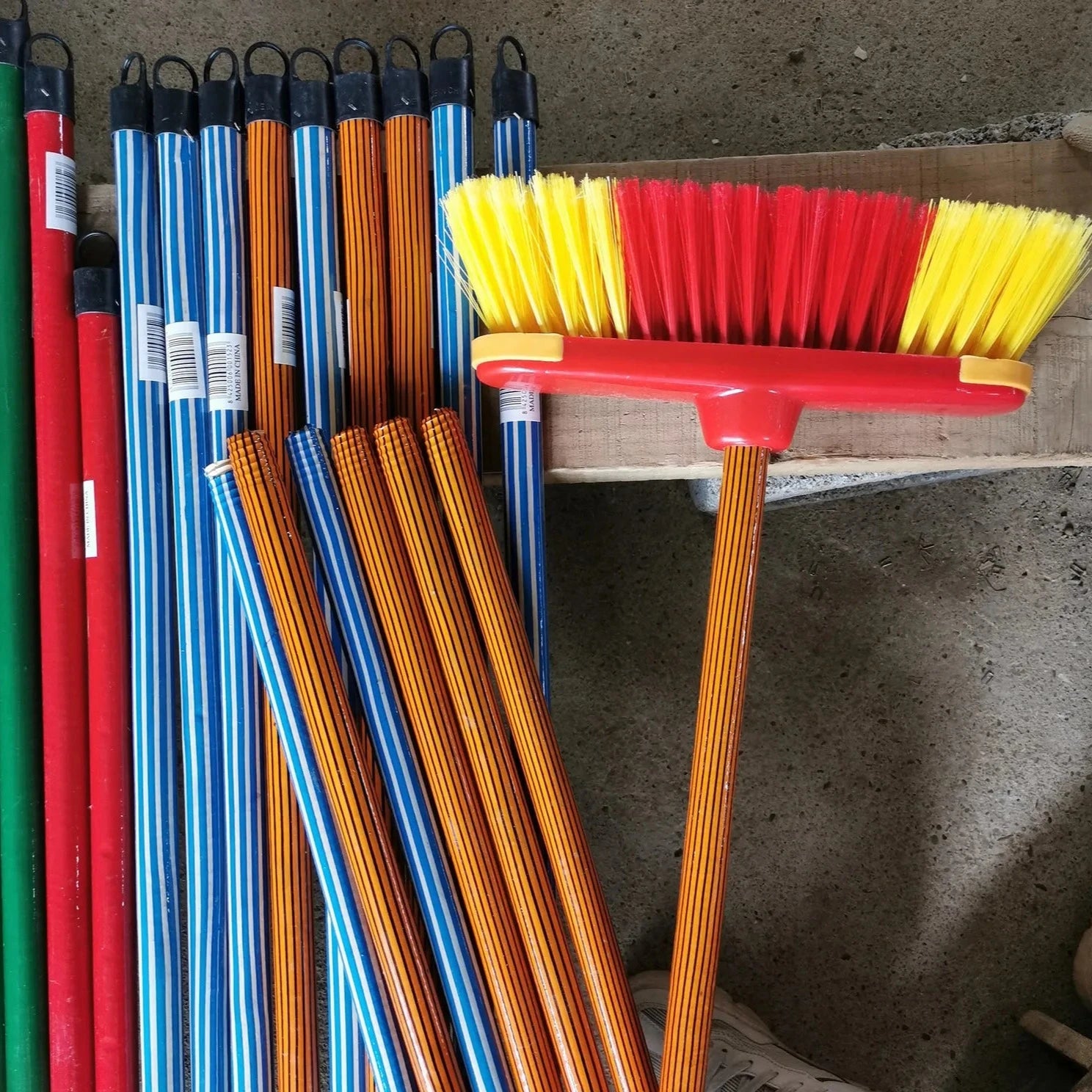 PVC Coated Broom Stick