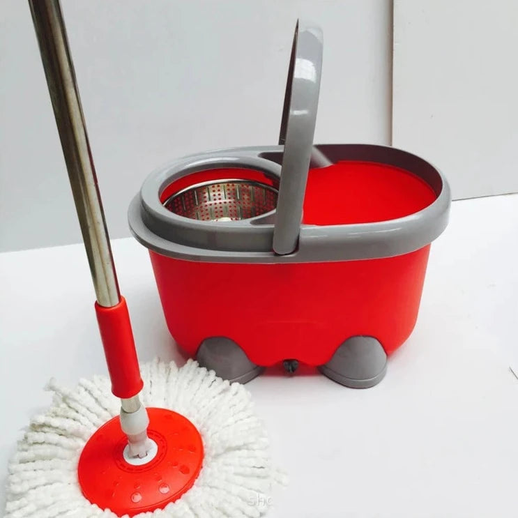 Spin Mop And Bucket Set