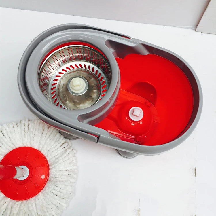 Spin Mop And Bucket Set