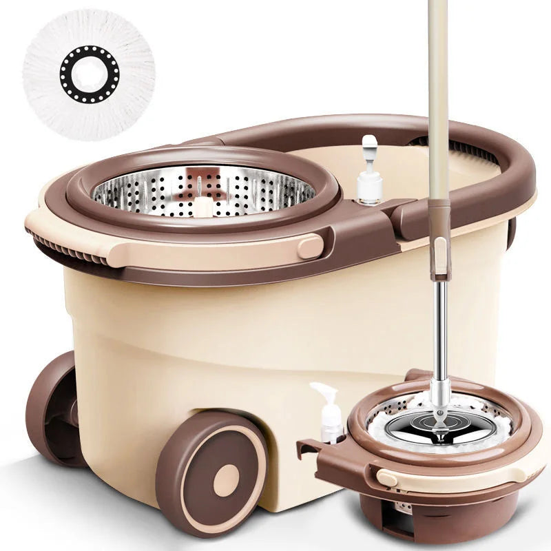 Spin Mop And Bucket Set