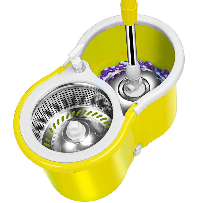 spin mop and bucket set