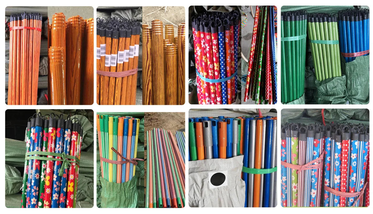 PVC coated broom stick