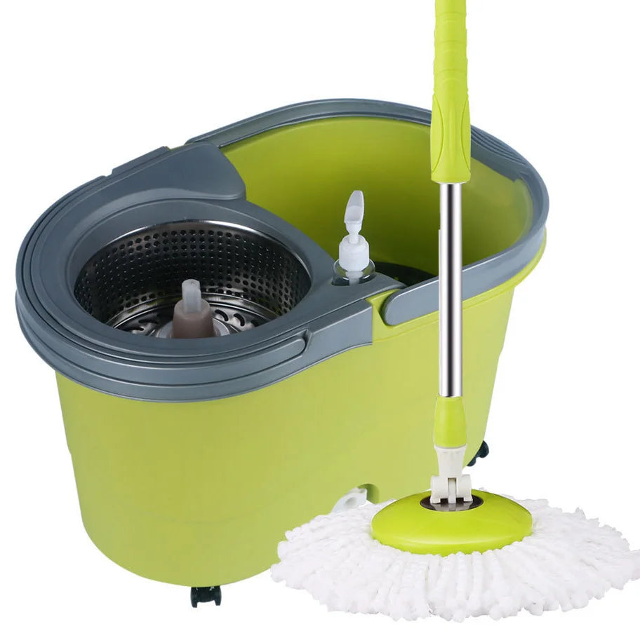 Spin mop and bucket set