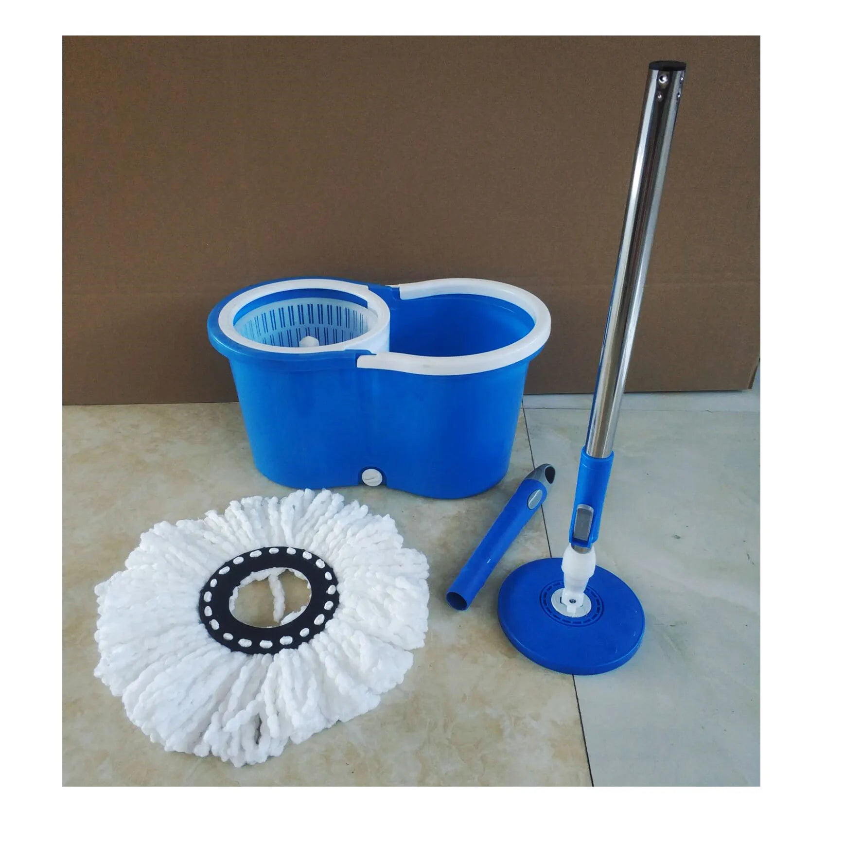 Spin Mop And Bucket Set