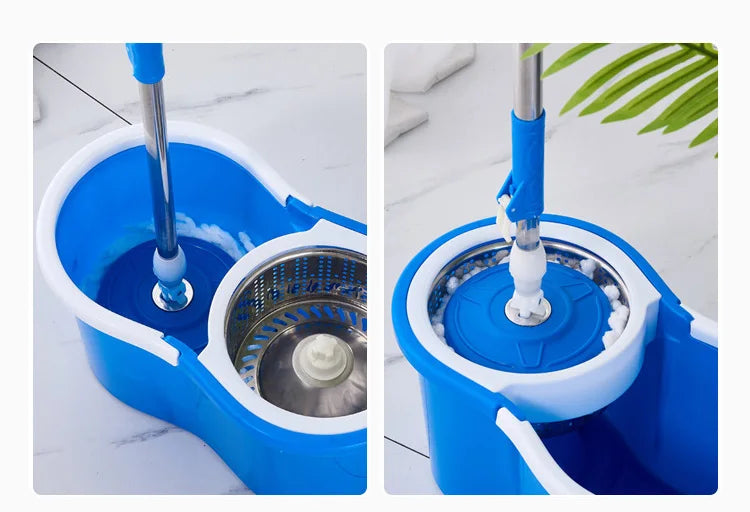 spin mop and bucket set