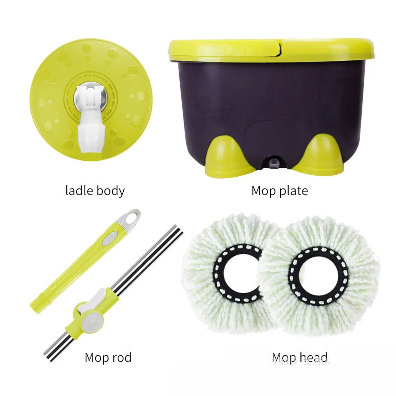 Spin Mop And Bucket Set