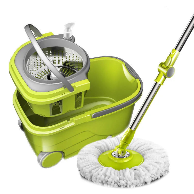 Spin mop and bucket set