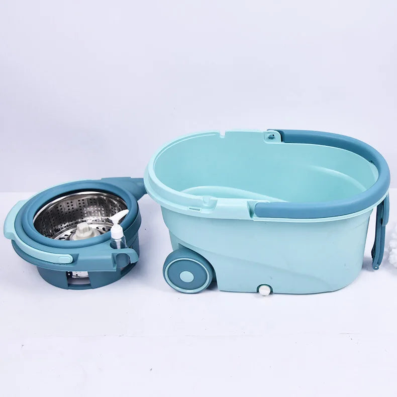 Spin mop and bucket set