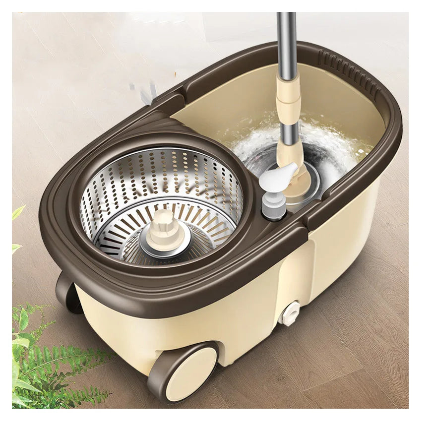 Spin Mop And Bucket Set